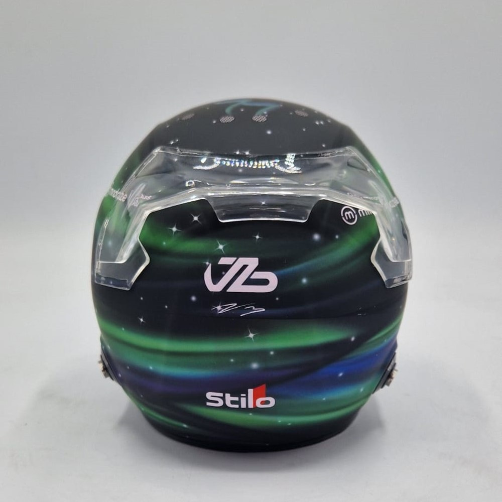 Mini helmet STILO Valtteri BOTTAS 2024 - STI-24-BOTTAS - MH2401 - 3666618529998