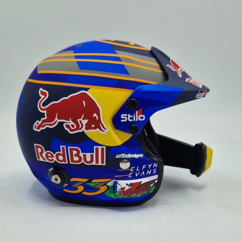 Mini casque STILO Elfyn EVANS 2024 - STI-24-EVANS - MH2408 - 3666618529981