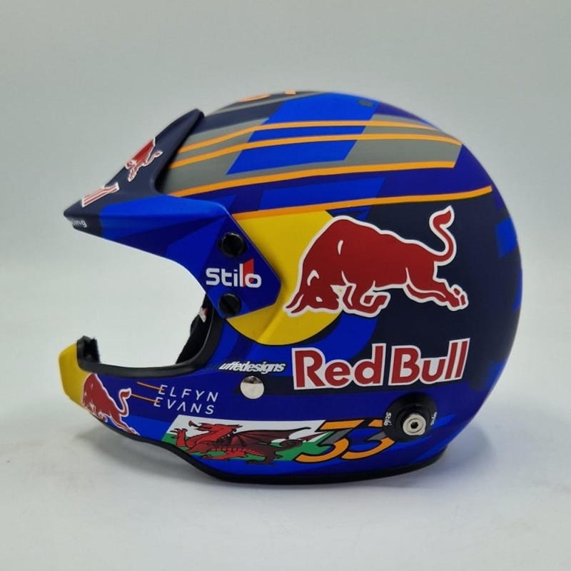 Mini helmet STILO Elfyn EVANS 2024 - STI-24-EVANS - MH2408 - 3666618529981
