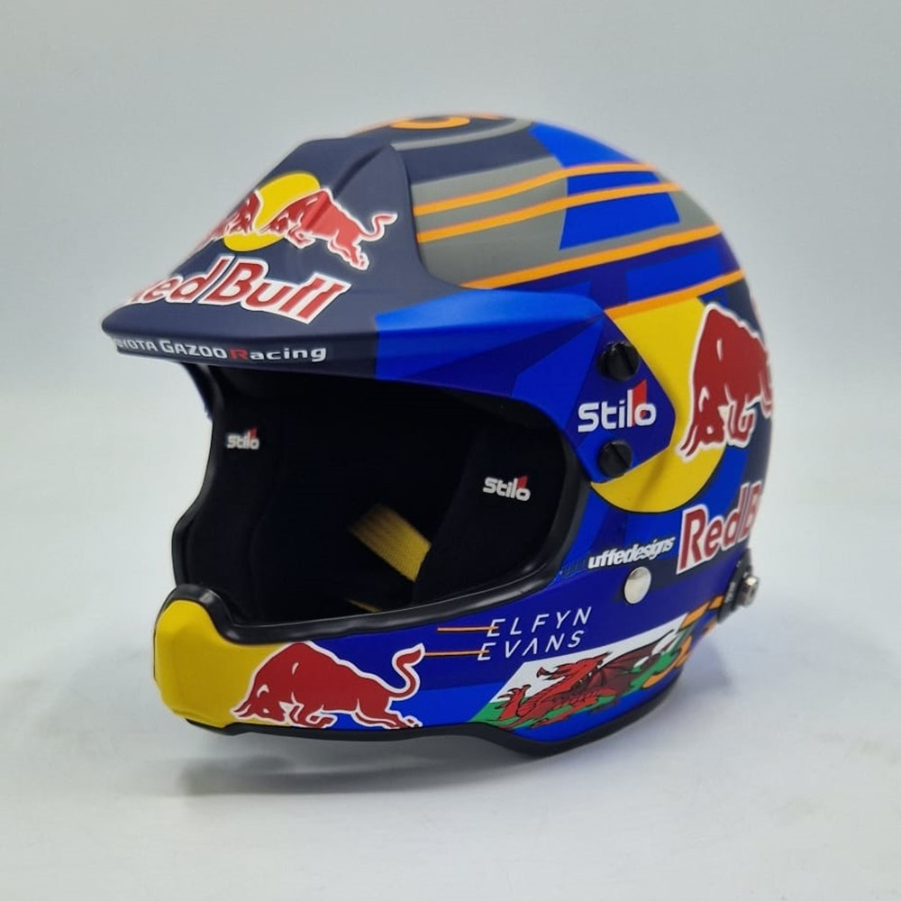 Mini casque STILO Elfyn EVANS 2024 - STI-24-EVANS - MH2408 - 3666618529981