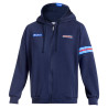 SPARCO MARTINI RACING hooded zip-up sweatshirt