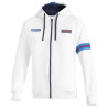 SPARCO MARTINI RACING hooded zip-up sweatshirt