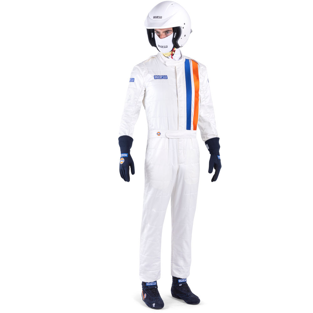Kombi Wettkampf SPARCO GULF Replica FIA8856-2018 - 001144GU.BL.52 - 001144GU52BI
