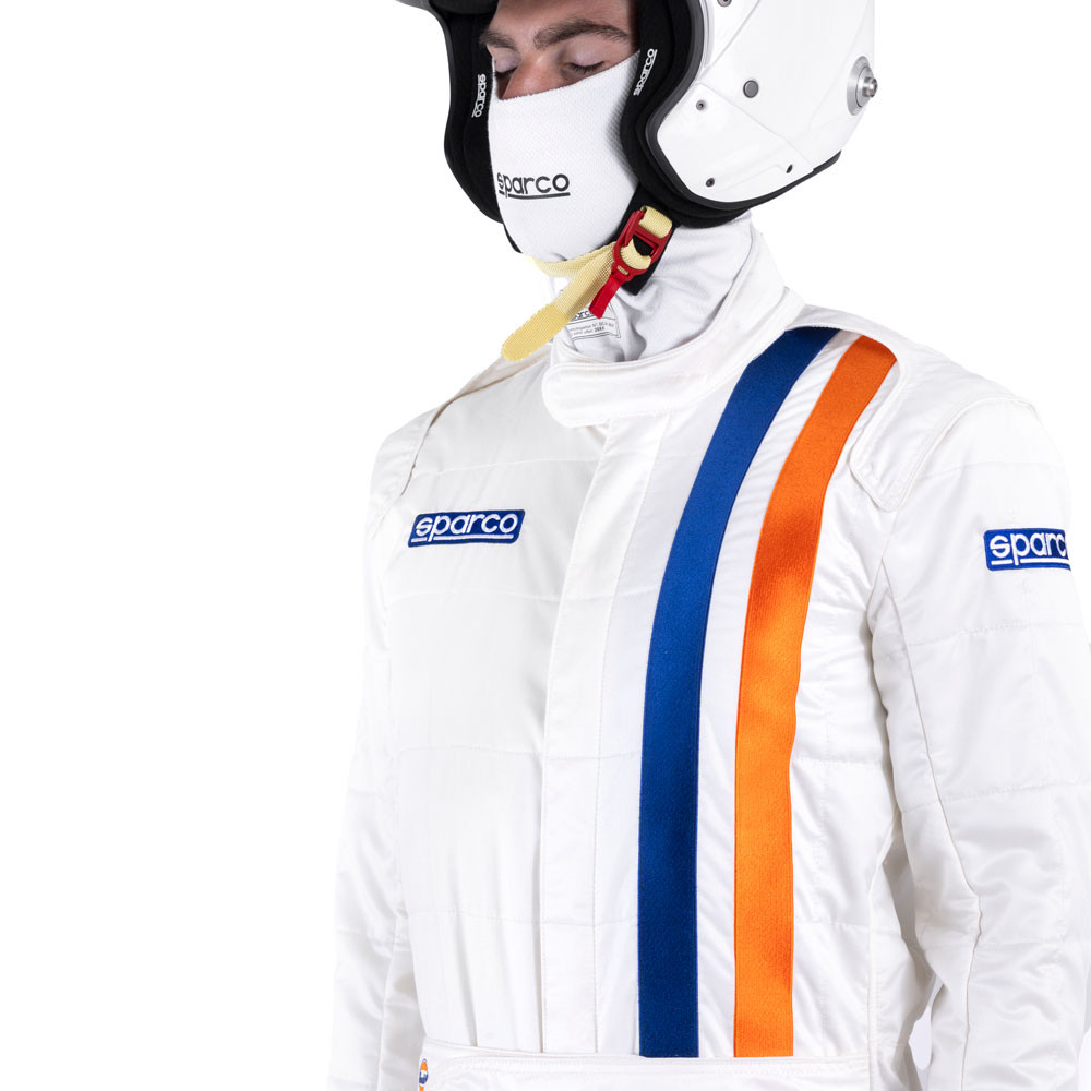 SPARCO GULF Replica Competition suit FIA8856-2018 - 001144GU.BL.52 - 001144GU52BI