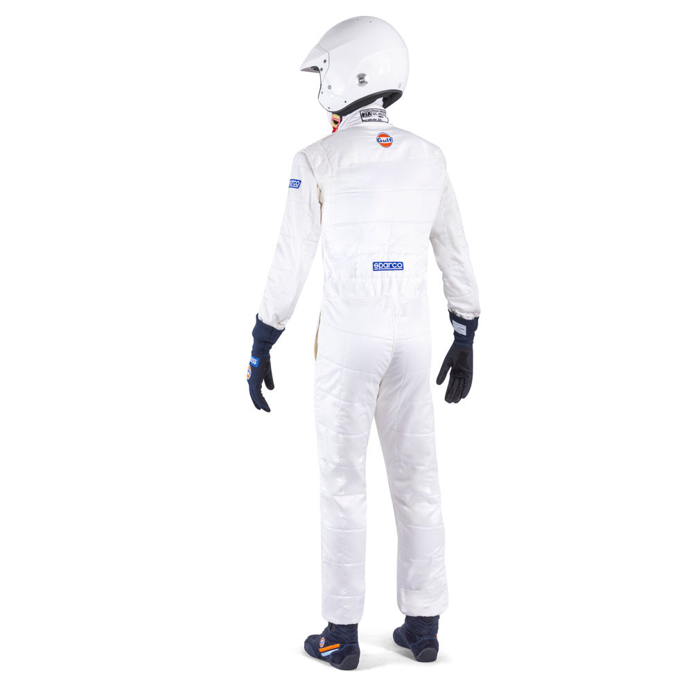 SPARCO GULF Replica Competition suit FIA8856-2018 - 001144GU.BL.52 - 001144GU52BI