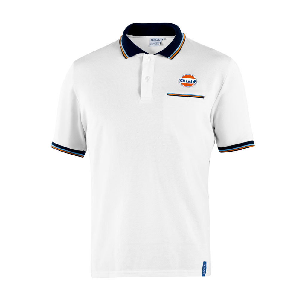SPARCO-GULF polo with chest pocket - BML0004S0.BL.3XL - BML0004S0W013XL