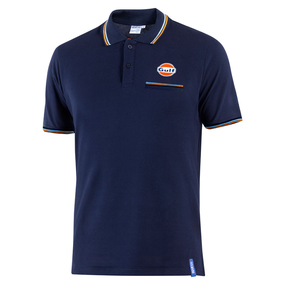 SPARCO-GULF polo with chest pocket - BML0004S0.BL.3XL - BML0004S0W013XL