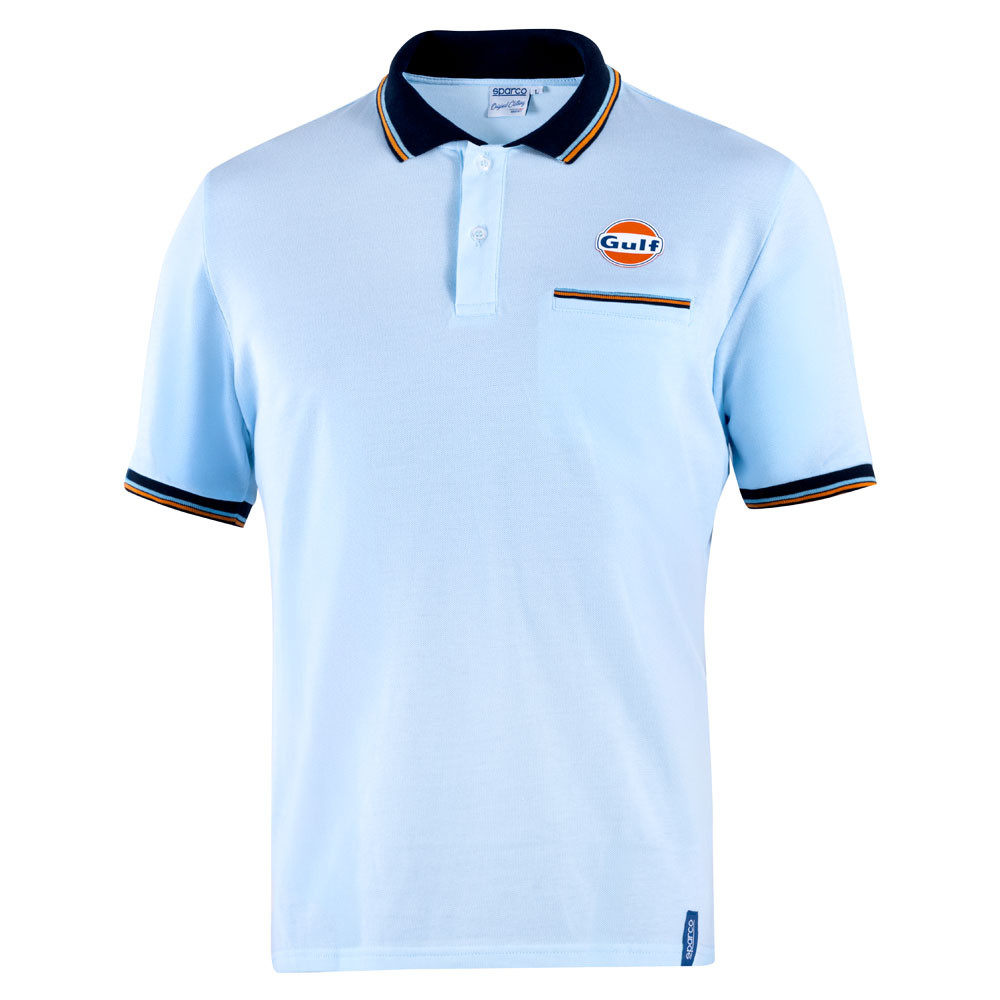 SPARCO-GULF polo with chest pocket - BML0004S0.BL.3XL - BML0004S0W013XL
