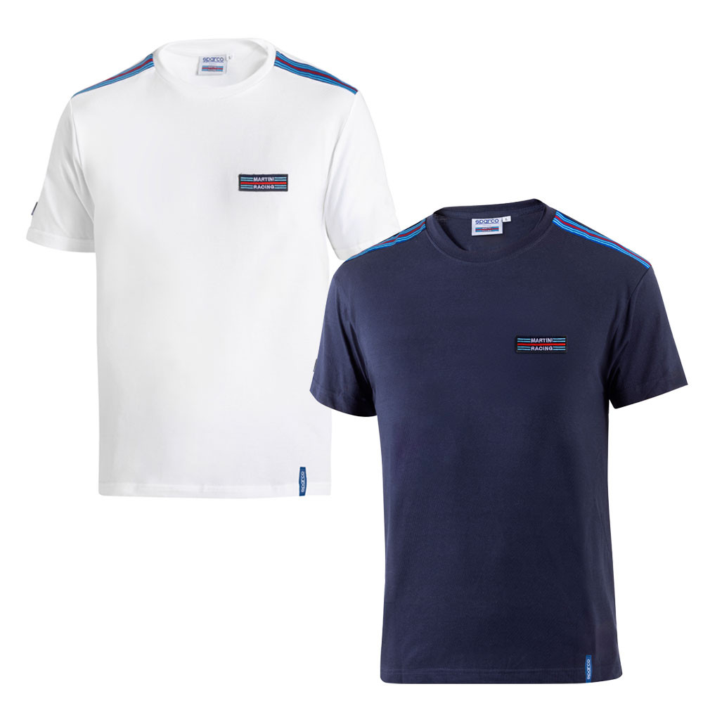 T-shirt Top a righe SPARCO MARTINI RACING - BML0007D0.BL.S - BML0007D0W0100S