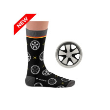 Heel Tread Fuch auto socks