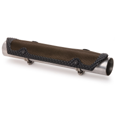 Ecran thermique avec colliers Fibre de carbone Cool-It / 9.5 cm X 30 cm (3.75" X 11.75")