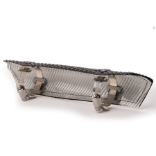 Ecran thermique avec colliers Fibre de carbone Cool-It / 9.5 cm X 30 cm (3.75" X 11.75")