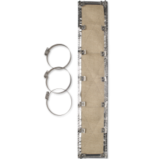 Heat Shield Exhaust With Cool It Clamps / 15 cm X 91 cm (6 ‘X 3ft)