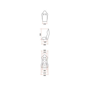 Sedile GT2i FIA Club Evo tubolare V2 2025