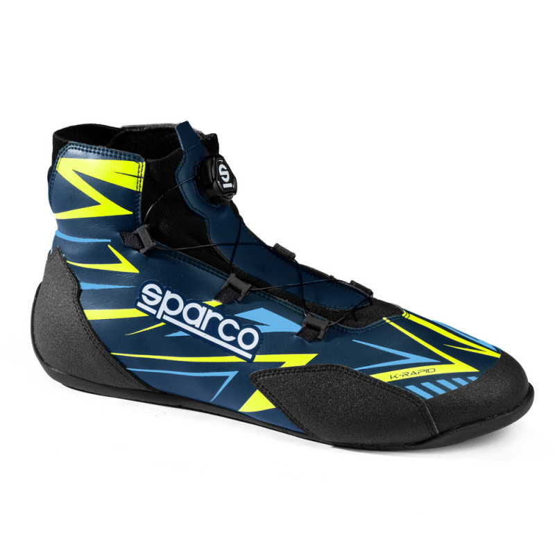 SPARCO K-RAPID Stivali Karting Chiusura pistone rotativo FIA8877-2022 - BKB0002B0.N.42 - BKB0002B0K06042