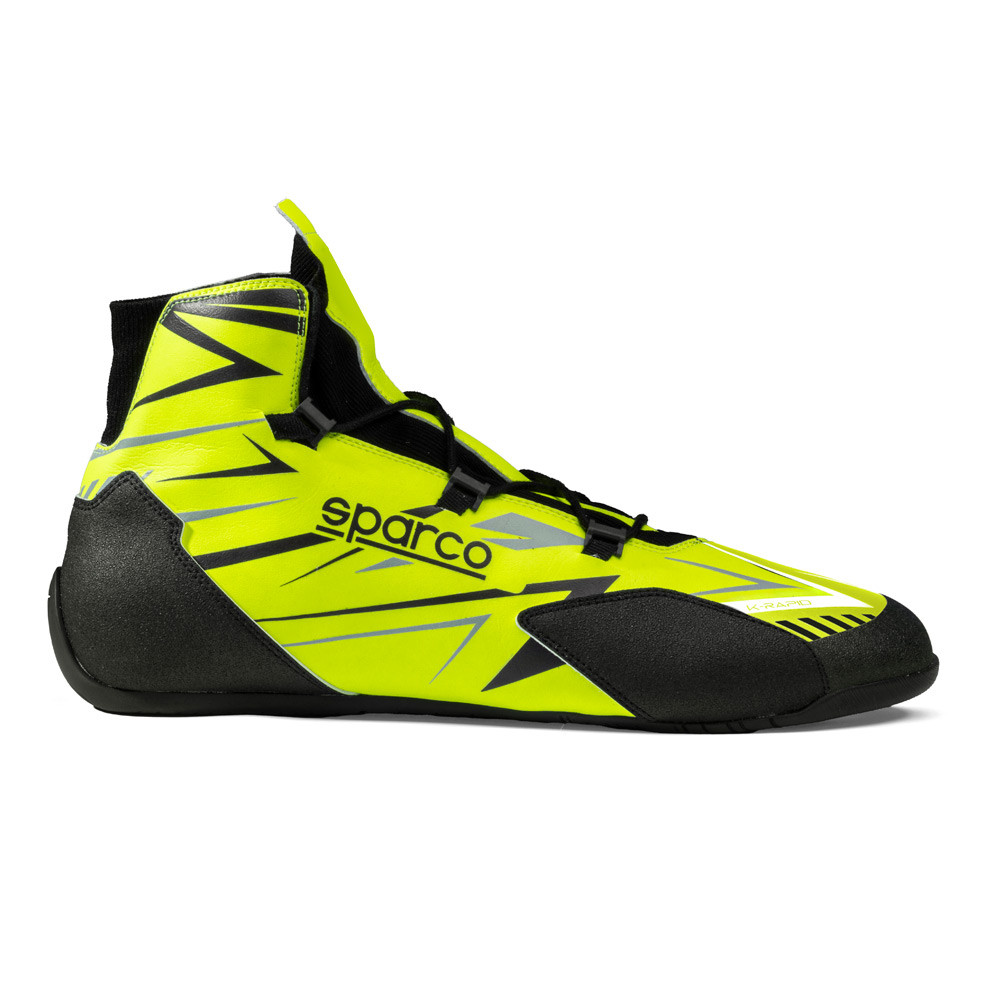 Bottines Karting SPARCO K-RAPID fermetures Lacets FIA8877-2022 - BKB0003B0.N.46 - BKB0003B0K06046