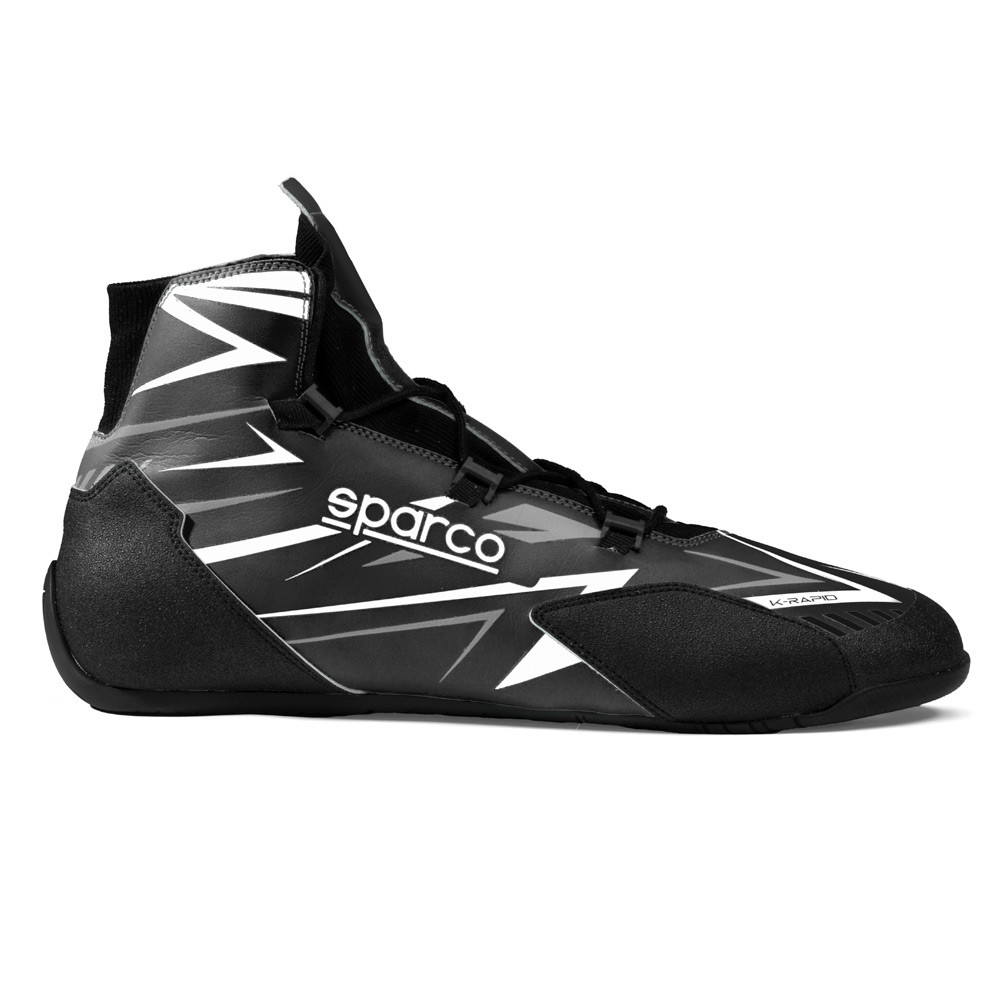 Bottines Karting SPARCO K-RAPID fermetures Lacets FIA8877-2022 - BKB0003B0.N.46 - BKB0003B0K06046