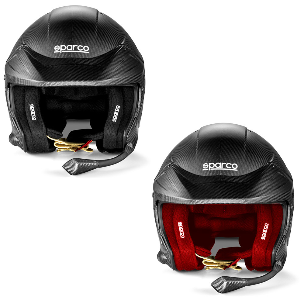 Casco Sparco Flux RJ-i Carbon Hans FIA8859-2024 - BRH0001B0.CAN.XL - BRH0001B0K010XL