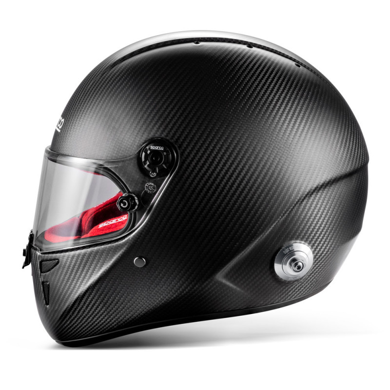 Casco Sparco Stealth RF Carbon Hans FIA8859-2024 - BRH0003B0.CAN.M - BRH0003B0K0100M