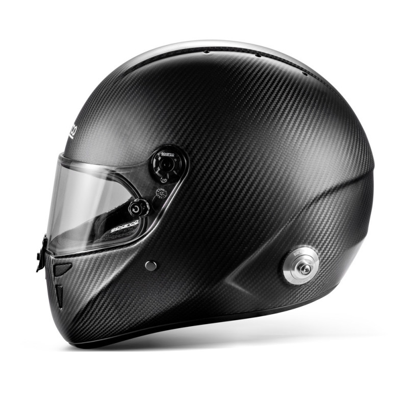 Casco Sparco Stealth RF Carbon Hans FIA8859-2024 - BRH0003B0.CAN.M - BRH0003B0K0100M