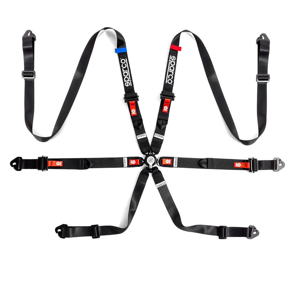 Cintura SPARCO PRO-H9 FIA 6 punti - 04825H1.N - 04825H1NR