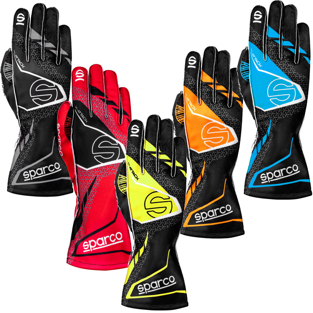 Guanti da kart SPARCO K-ATTACK - BKG0004B0.N.9 - BKG0004B0K10009