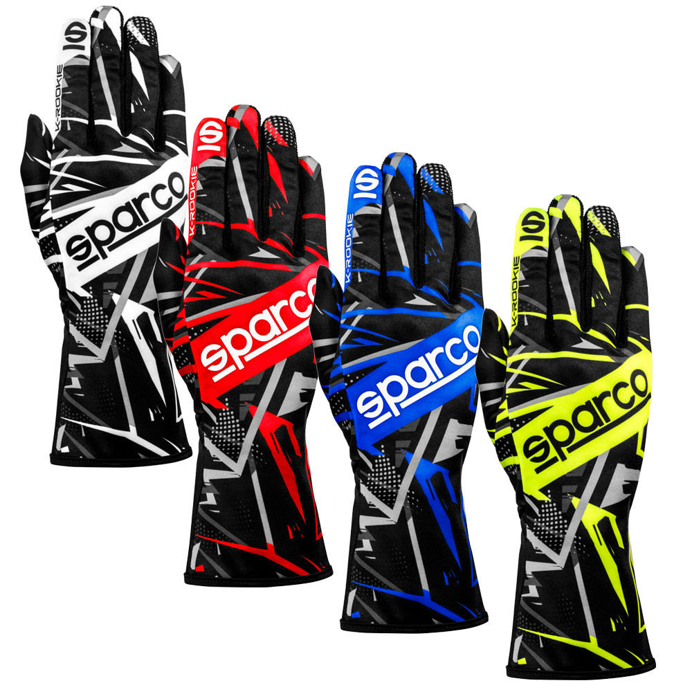 Karting-Handschuhe SPARCO K-ROOKIE - BKG0001B0.NR.10 - BKG0001B0K12010