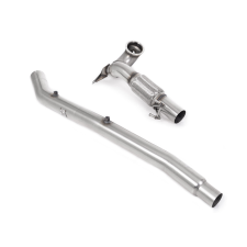 Downpipe exhaust with Milltek Decat SSXVW664