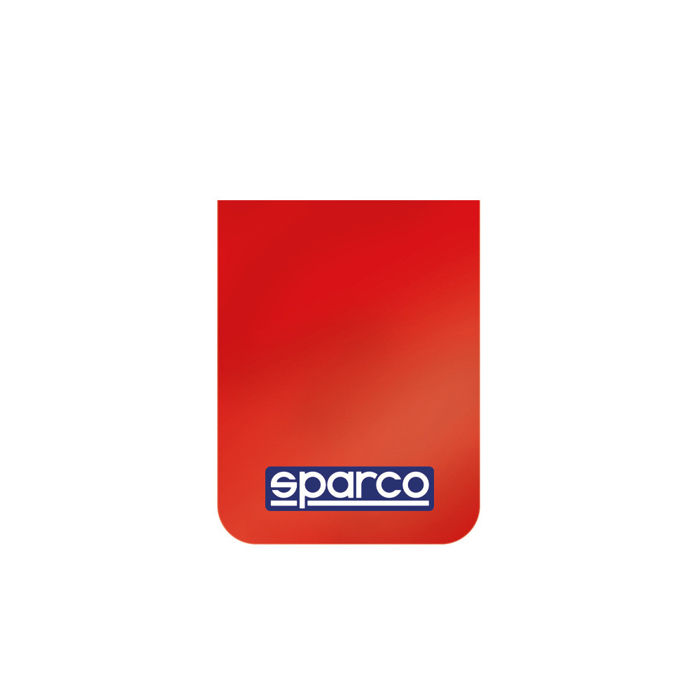 Pair of 4mm FIA approved SPARCO mud flaps - BRA0002B0.R - BRA0002B0R0100N