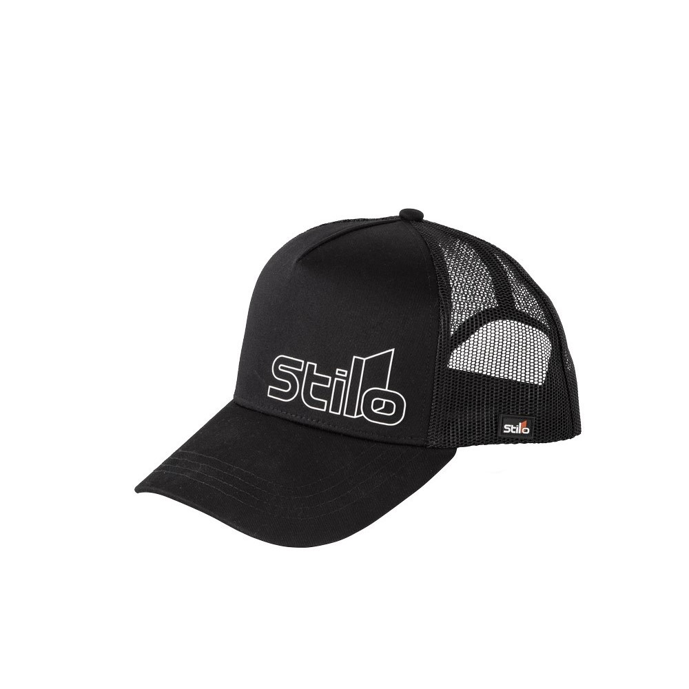 Sportswear Cap STILO schwarz - STI-CASQUETTE-SW - YY0075 - 3666618526966