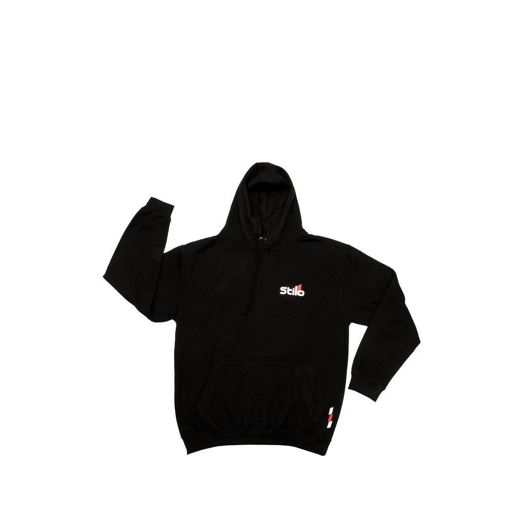 STILO 2024 Felpe con cappuccio nero - STI-HOODIE-2024.L - YY0077 T.L