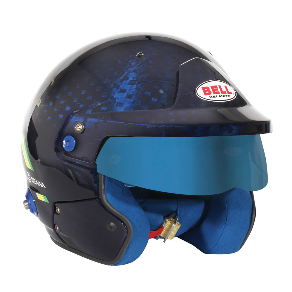Casco BELL MAG-10 Carbon AYRTON SENNA Hans FIA8859-2024/SA2020 - BEL-MAG10-C-SEN24.59 - 1245268