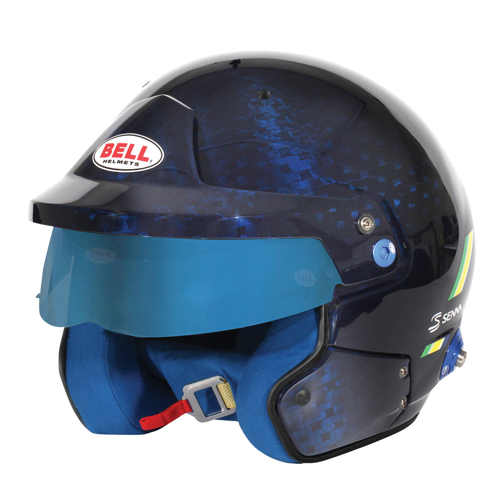 Casco BELL MAG-10 Carbon AYRTON SENNA Hans FIA8859-2024/SA2020 - BEL-MAG10-C-SEN24.59 - 1245268