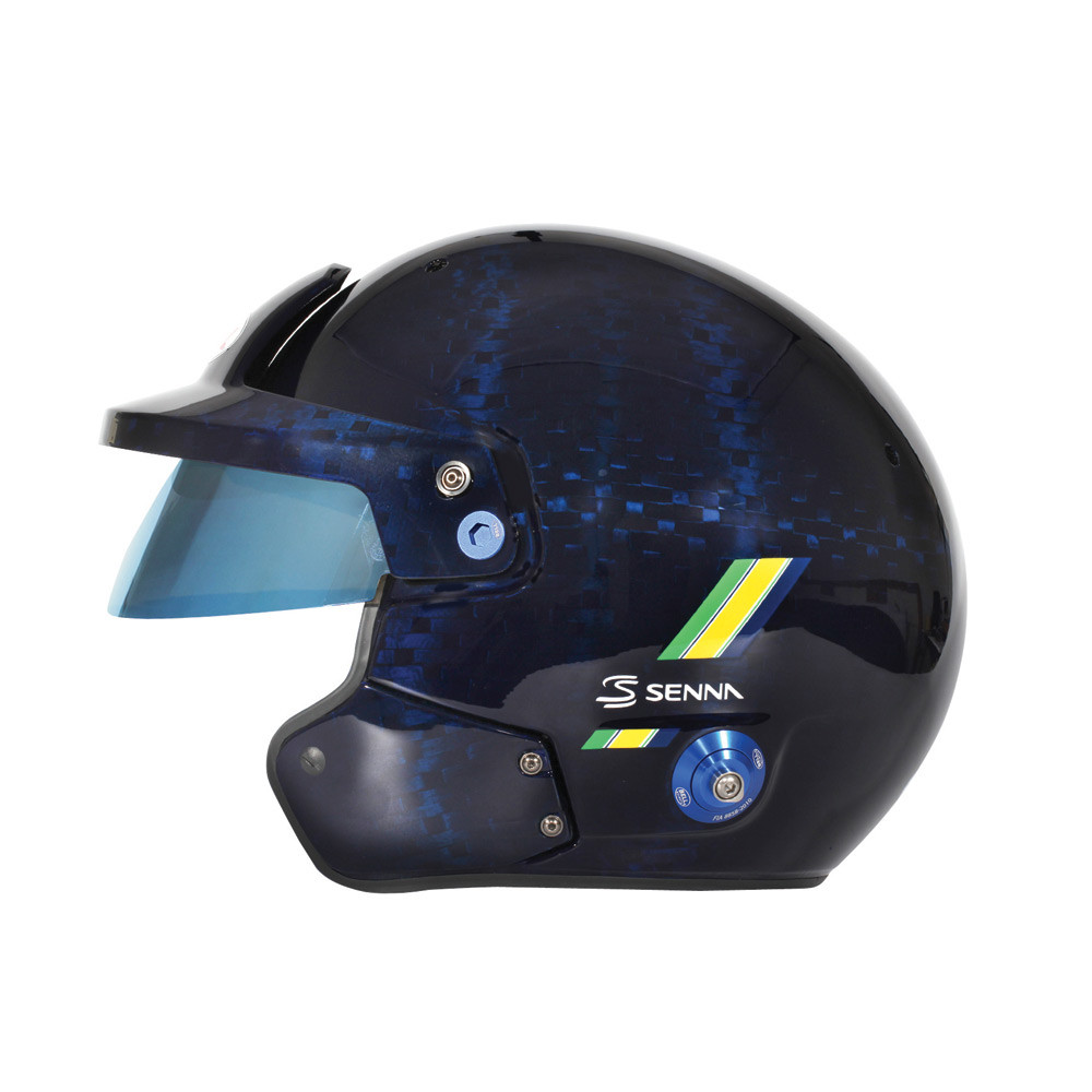 Casco BELL MAG-10 Carbon AYRTON SENNA Hans FIA8859-2024/SA2020 - BEL-MAG10-C-SEN24.59 - 1245268