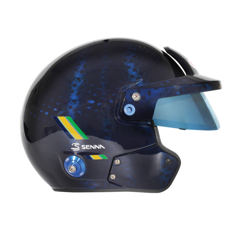 Casco BELL MAG-10 Carbon AYRTON SENNA Hans FIA8859-2024/SA2020 - BEL-MAG10-C-SEN24.59 - 1245268