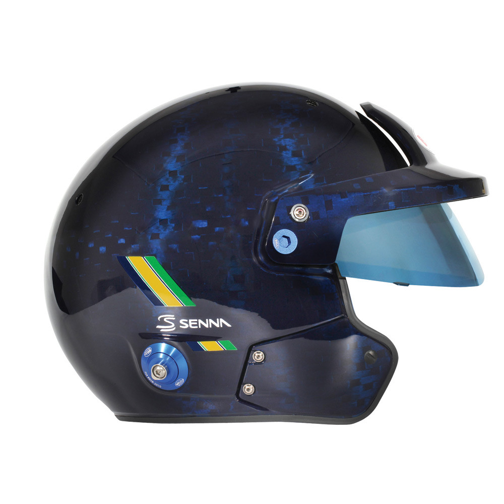 Casco BELL MAG-10 Carbon AYRTON SENNA Hans FIA8859-2024/SA2020 - BEL-MAG10-C-SEN24.59 - 1245268