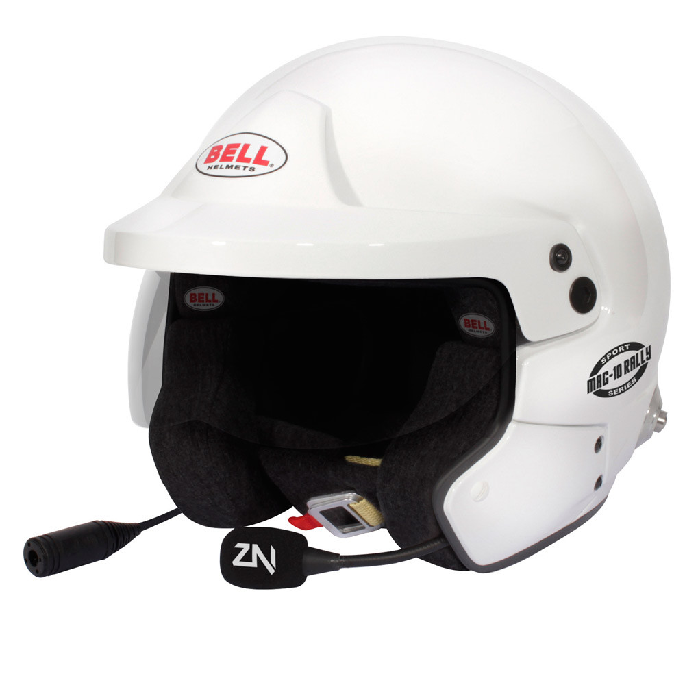 Casco BELL MAG-10 RALLY SPORT Hans FIA8859-2024 - BEL-MAG10-R-SP24.LRG - 1443A25