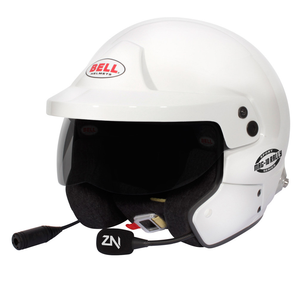 Helm BELL MAG-10 RALLY SPORT Hans FIA8859-2024 - BEL-MAG10-R-SP24.LRG - 1443A25