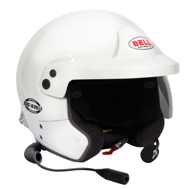 Helm BELL MAG-10 RALLY SPORT Hans FIA8859-2024 - BEL-MAG10-R-SP24.LRG - 1443A25
