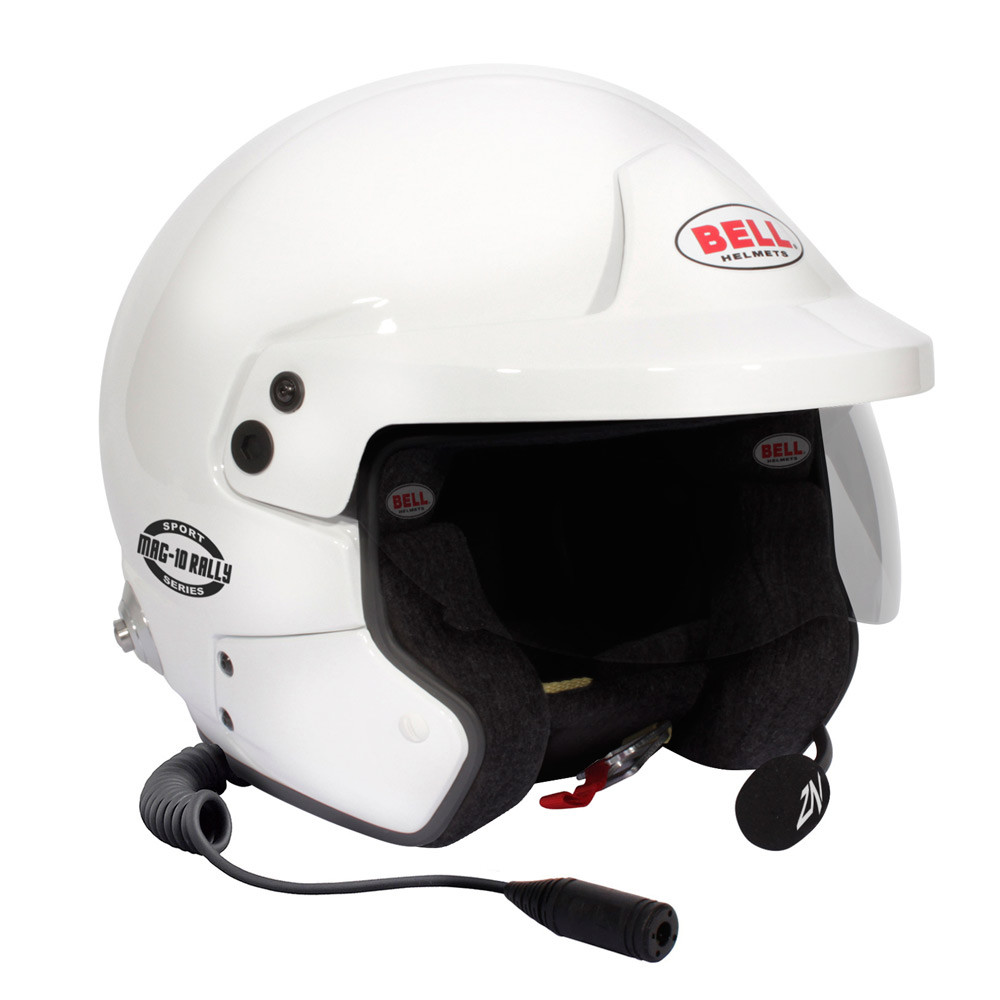 Helm BELL MAG-10 RALLY SPORT Hans FIA8859-2024 - BEL-MAG10-R-SP24.LRG - 1443A25