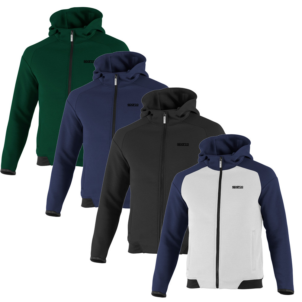 Gilet con cappuccio e zip SPARCO - BMJ0012B0.BBM.M - BMJ0012B0W1800M