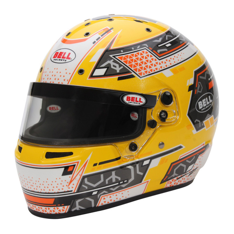 Casque BELL RS7-K STAMINA FIA8878-2024/K2020 - BEL-RS7K-ST24.O.LRG - 1310B93