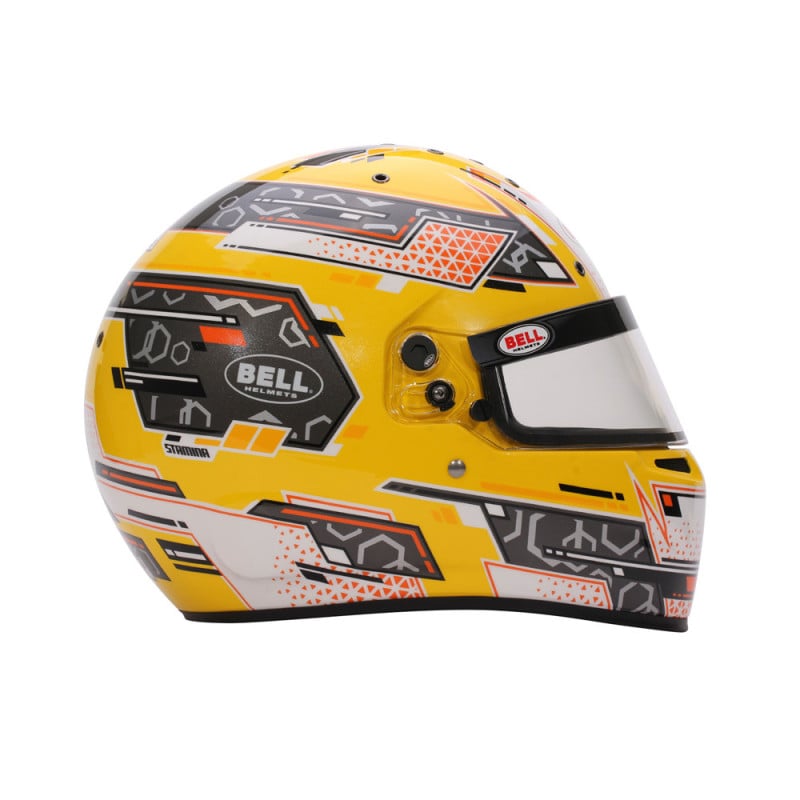 Casque BELL RS7-K STAMINA FIA8878-2024/K2020 - BEL-RS7K-ST24.O.LRG - 1310B93