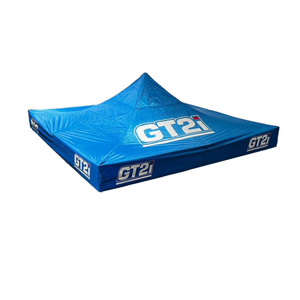 Einzeldach Faltbares Zelt GT2i Club Blau 3x3m - GT-T3X3-B-TOIT-1 - 3661768551134