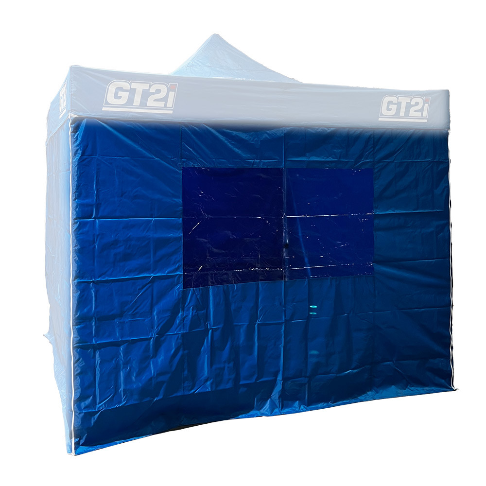 Blaue Wand Zelt GT2i 3M mit Fenster - GT-T3M-B-MURS-2 - 3661768551141