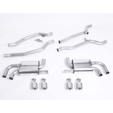 Catback Milltek SSXPO110 per Porsche Cayenne 958 T 4.8 V8