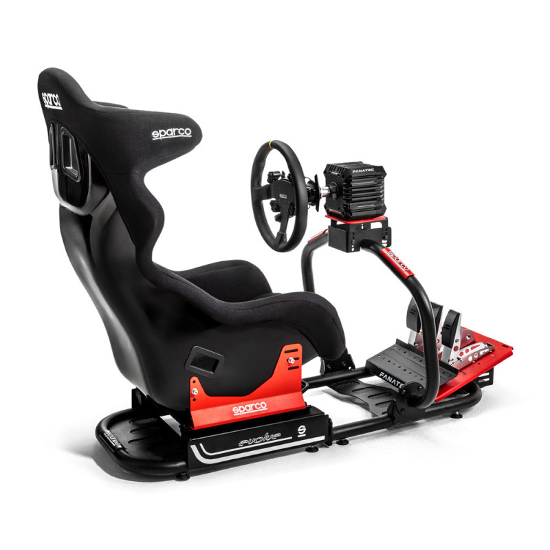 Sparco GT-Rig I ( GT-R-Pro + Fanatec Sim Kit Pro + R330 Leather) - BGD0002B0 - BGD0002B0 - 8033280587574