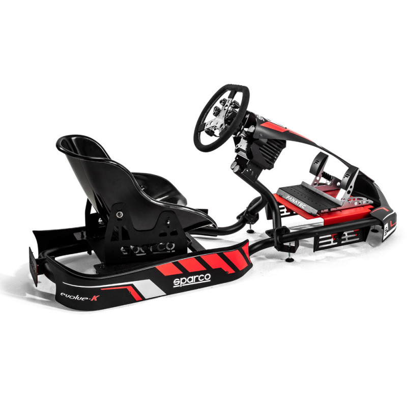 Sparco Kart Rig I (Kart pro + Fanatec sim kit pro + KG345) - BGD0006B0 - BGD0006B0 - 8033280587598
