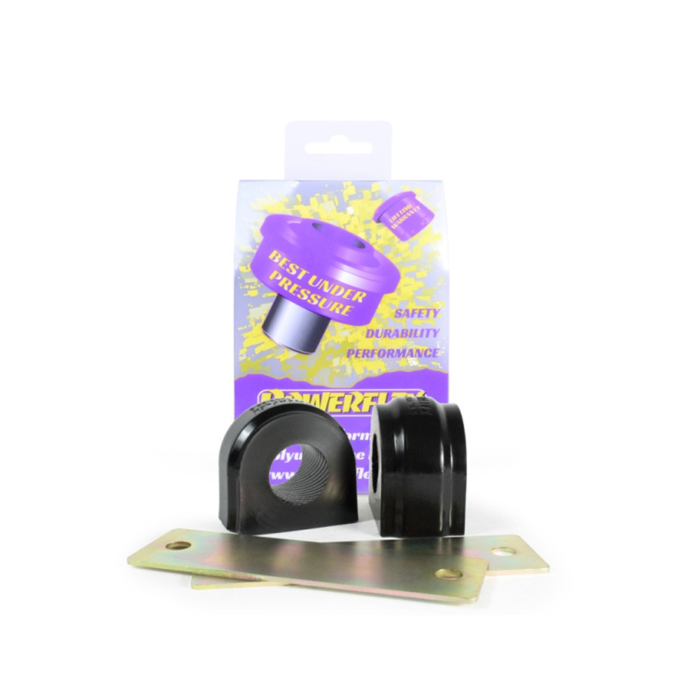 Kit plaque et silent bloc anti-roulis avant 28mm Powerflex BMW 5 Series - PF-F5-4203-28-2 - PFF5-4203-28 - 5055676563675