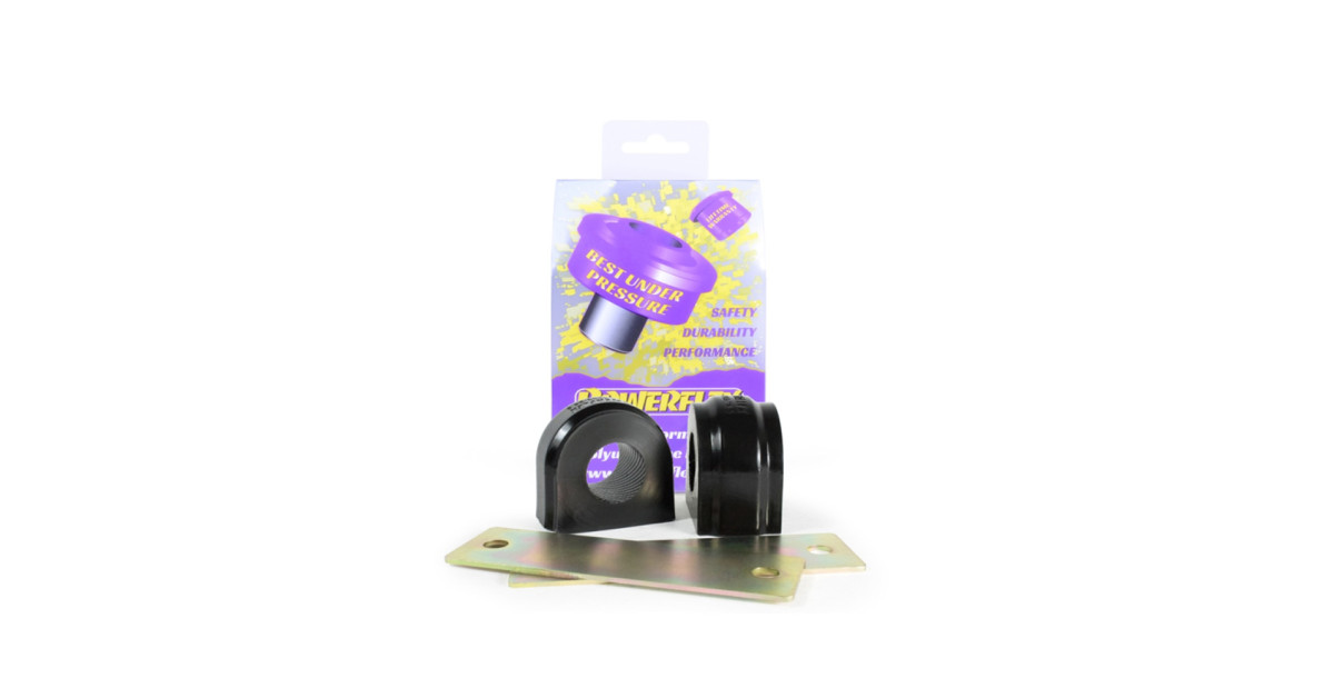 Powerflex front anti-roll bar bush + plate kit 29mm BMW 6 Series